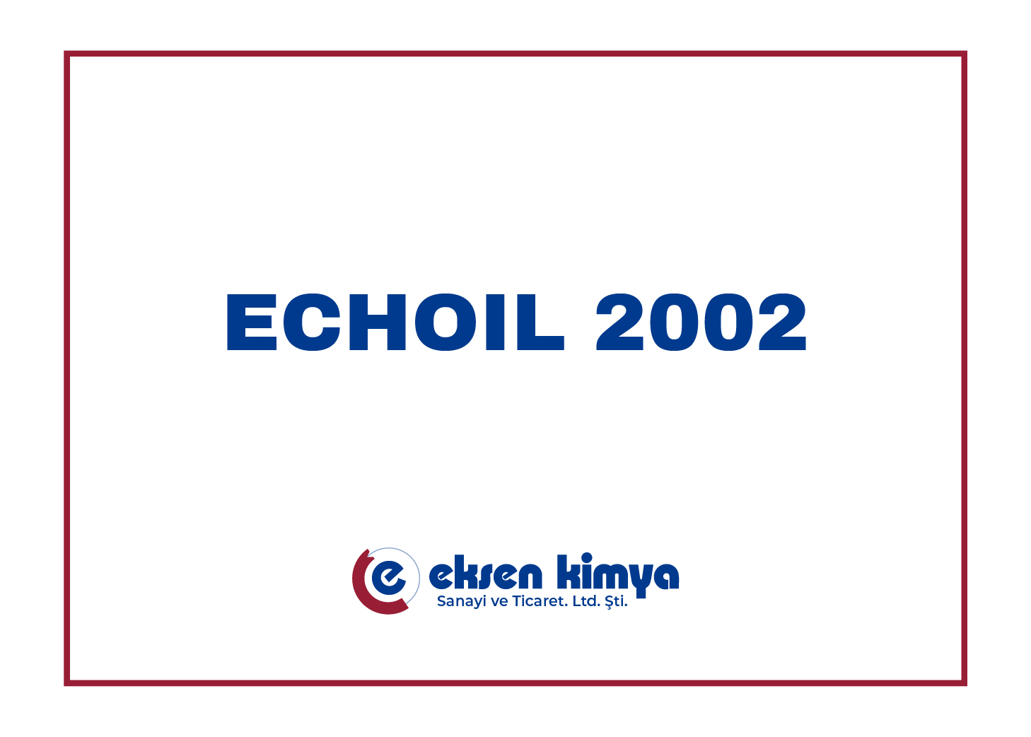 ECHOIL 2002 (Alkalische Entfettung)