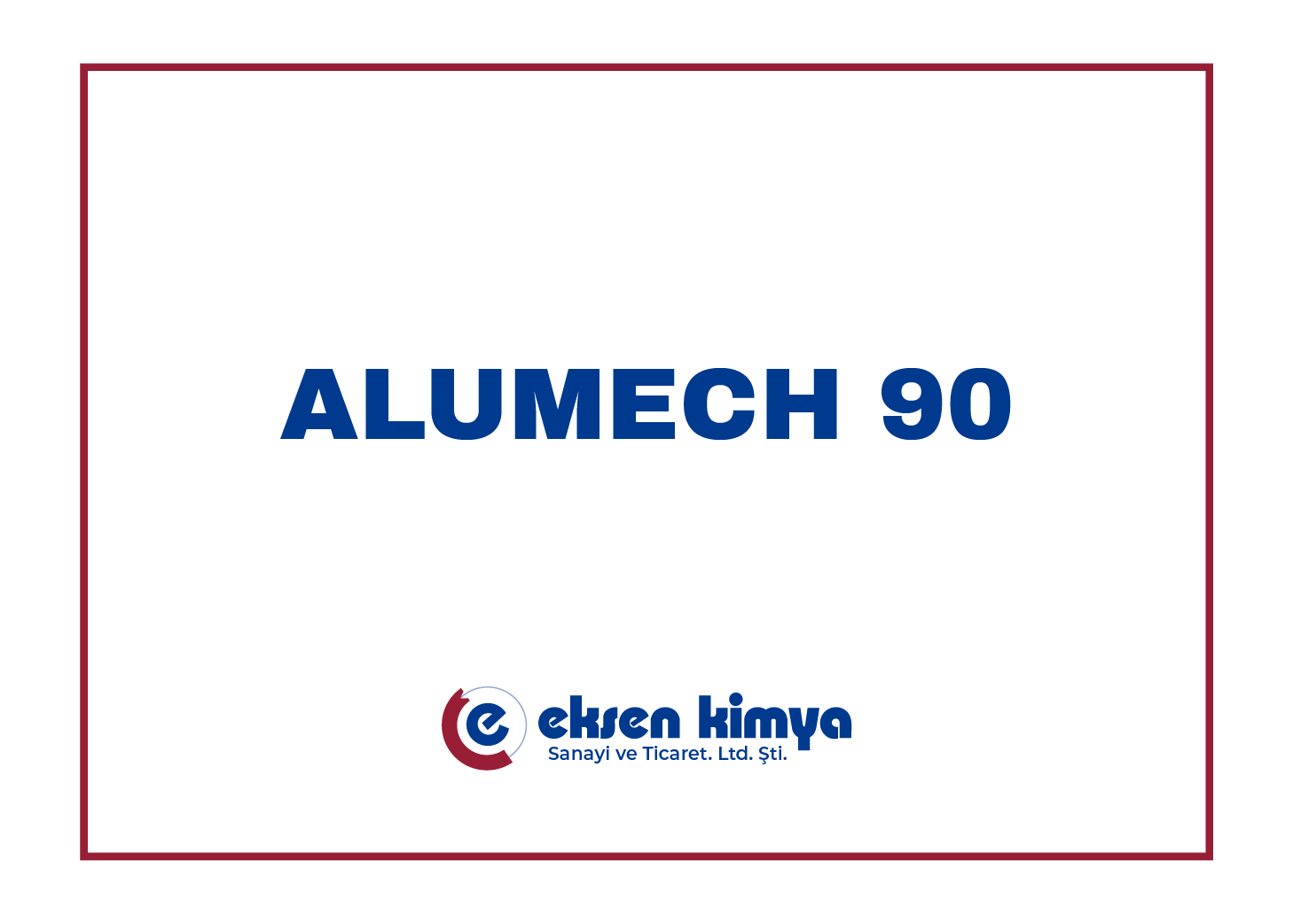 ALUMECH 90 - ACIDIC DEGREASER FOR ALUMINIUM