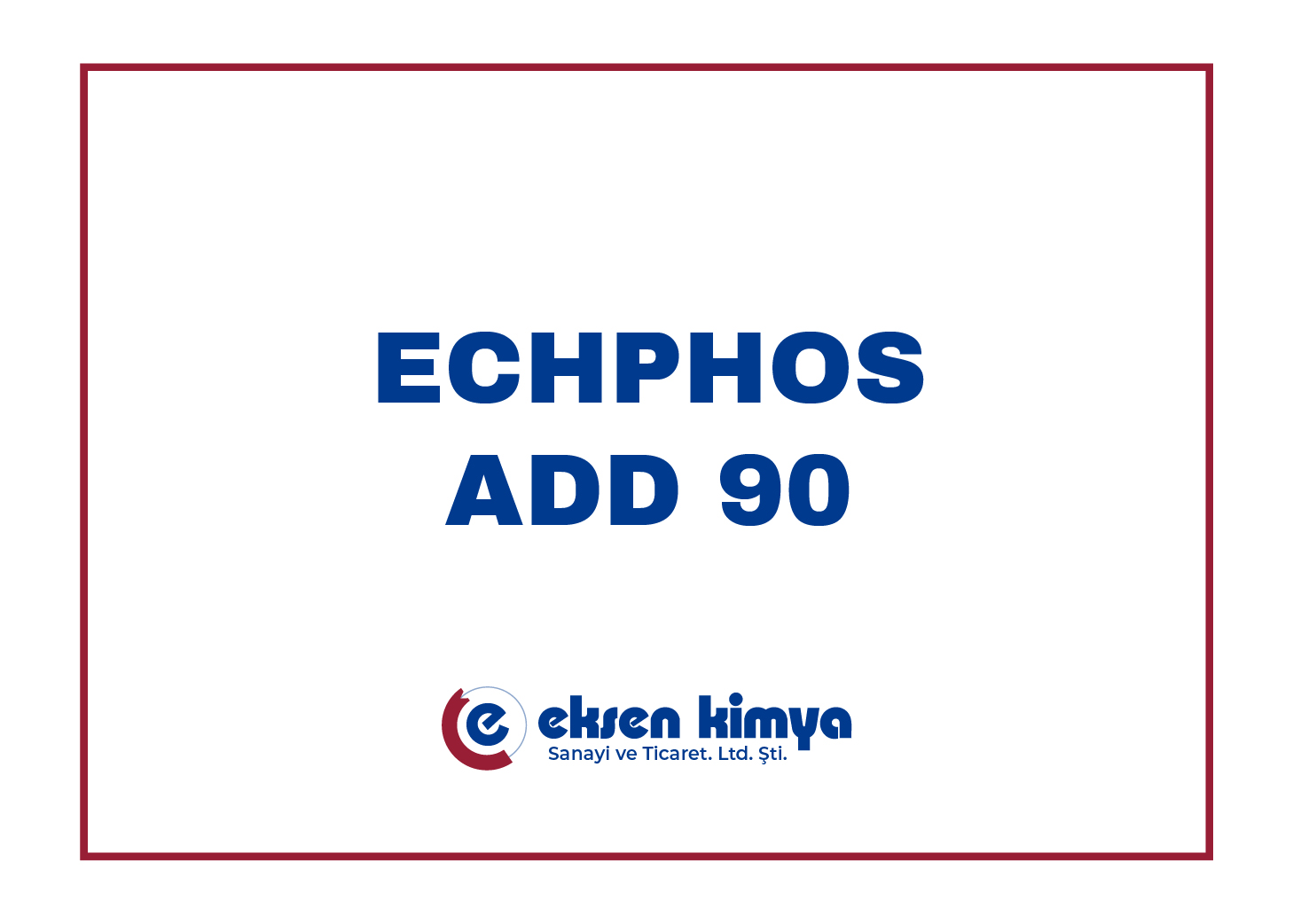 ECHPHOS ADD 90 Neutral Degreaser for Spray System