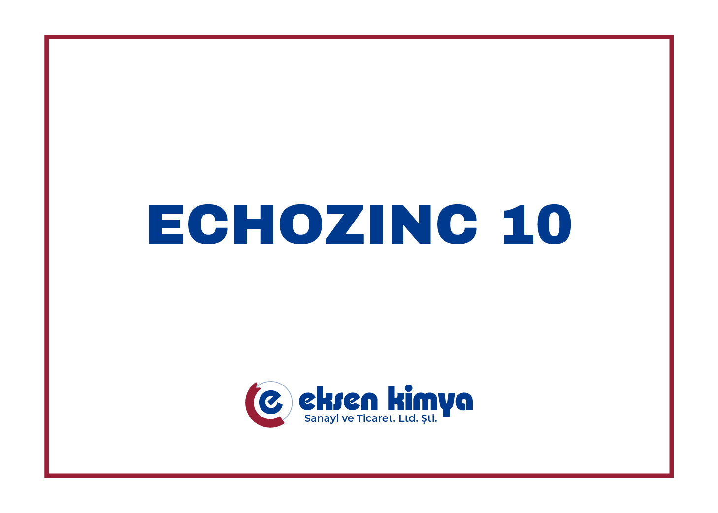 ECHOZINC 10 (Phosphate de Zinc Épais)