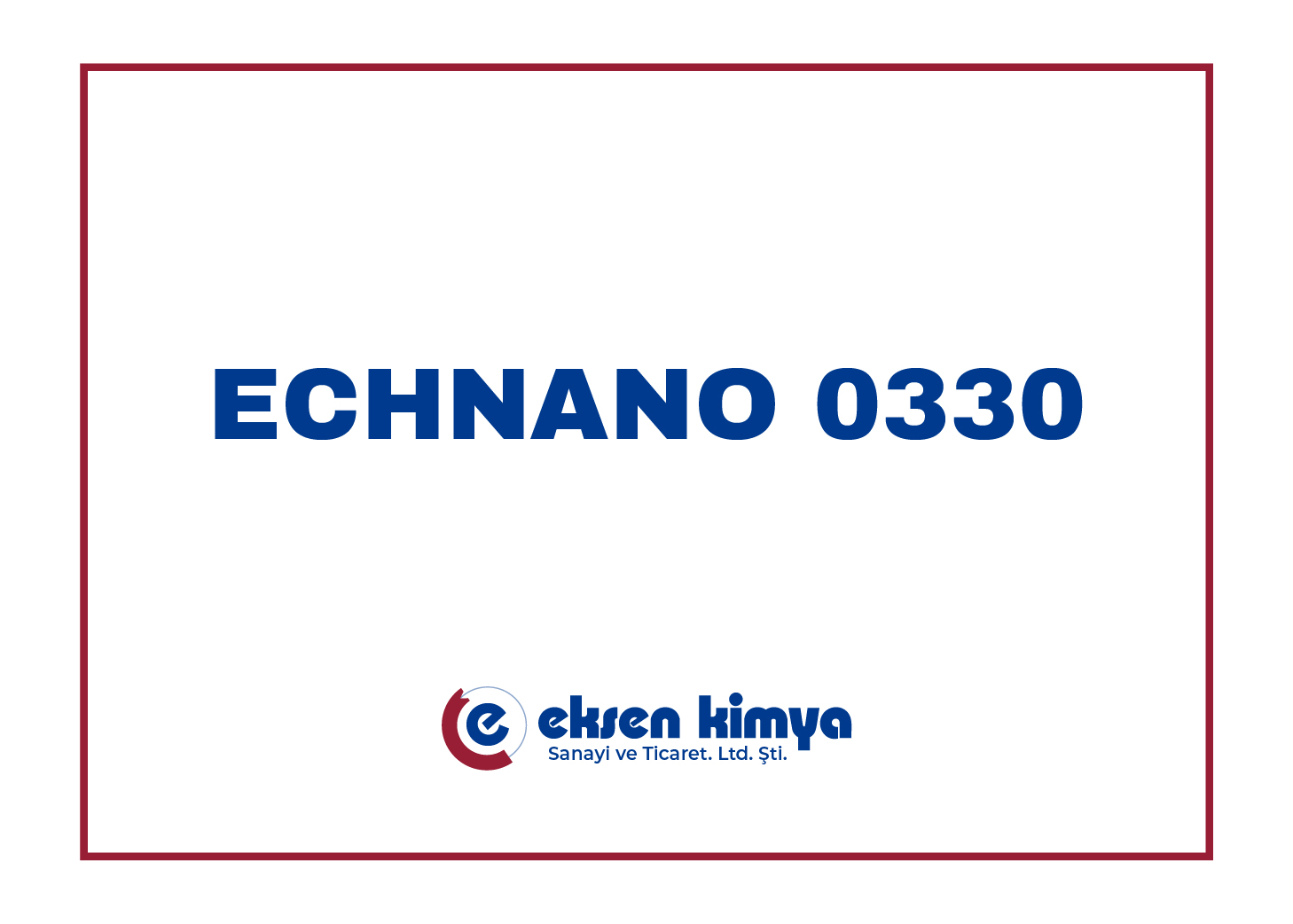 ECHNANO 0330 Zirkonyum Kaplama