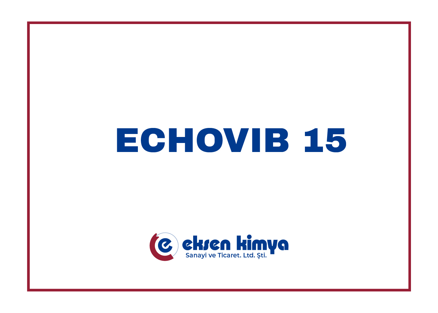 ECHOVIB 15 (Vibration Chemical)
